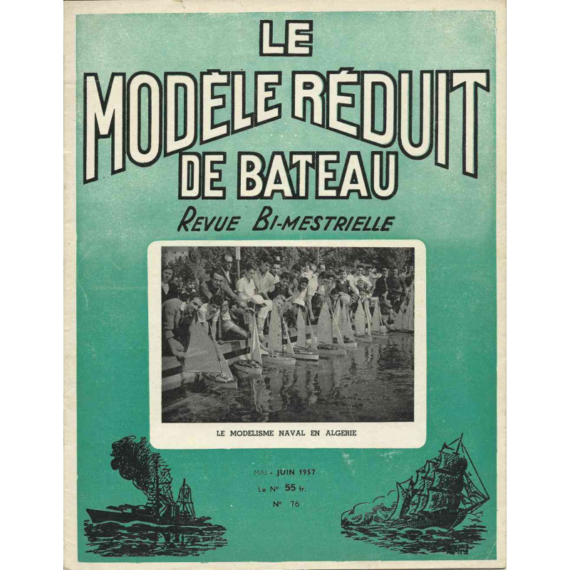 Couverture Modèle Réduit Bateau 76