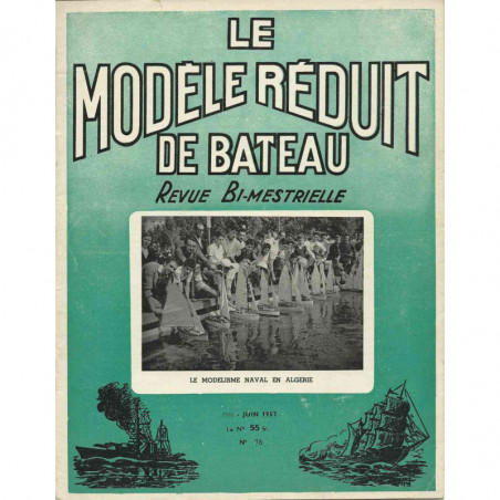 Couverture Modèle Réduit Bateau 76