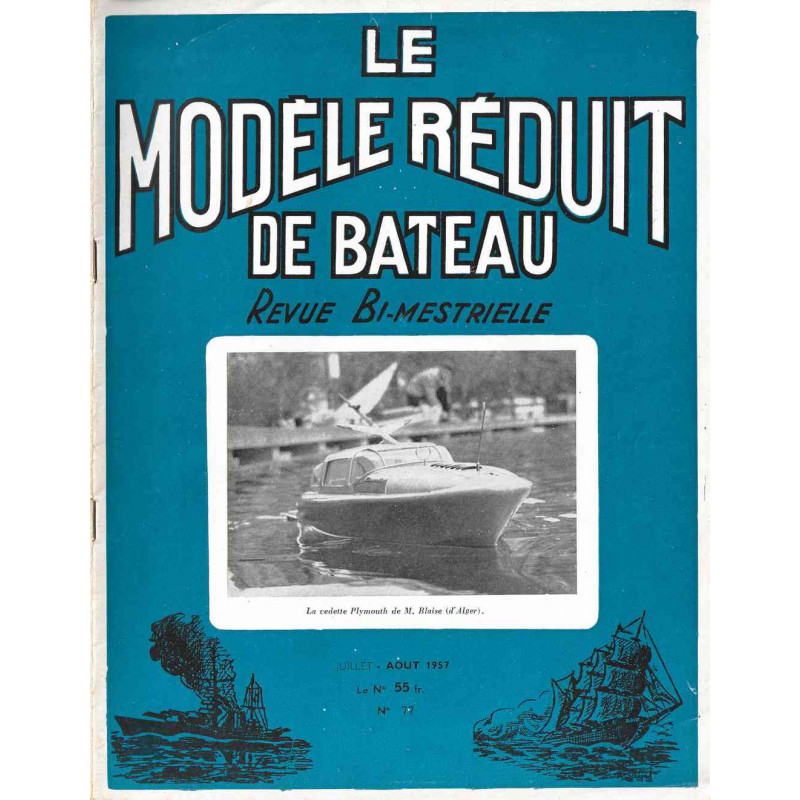 Couverture Modèle Réduit Bateau 77