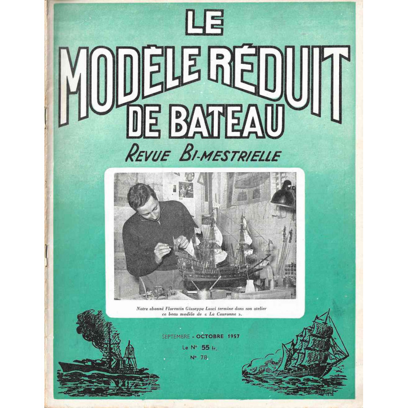 Couverture Modèle Réduit Bateau 78