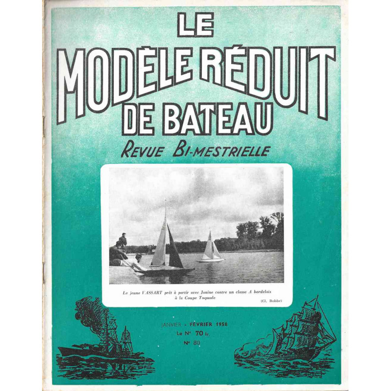 Couverture Modèle Réduit Bateau 80