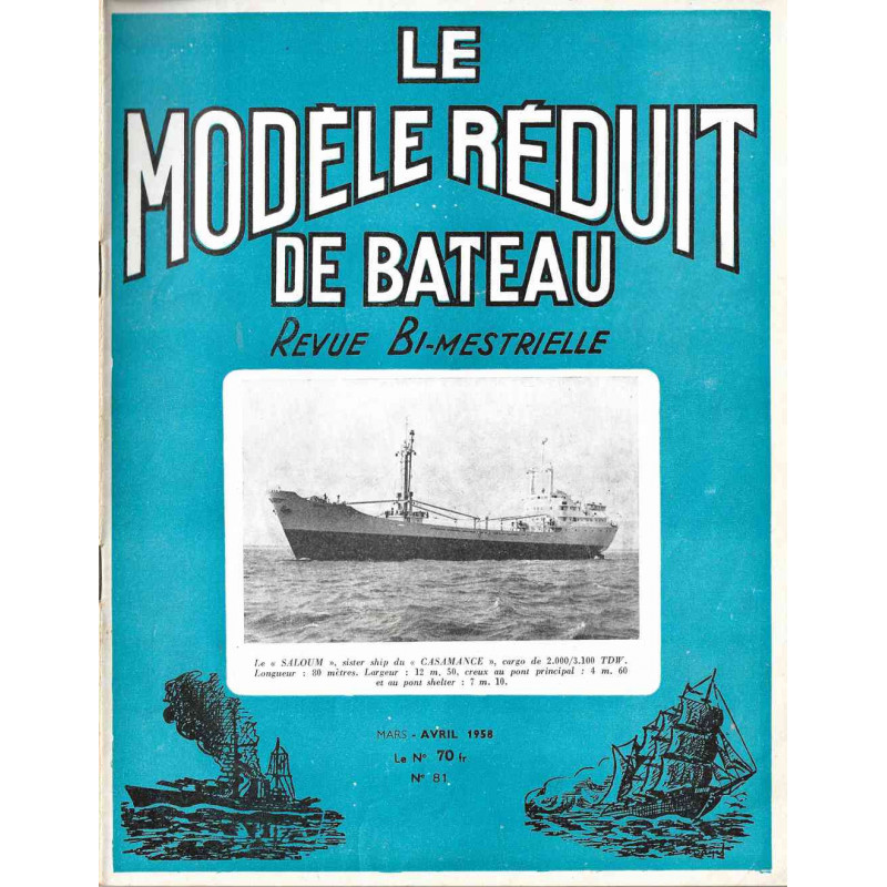 Couverture Modèle Réduit Bateau 81