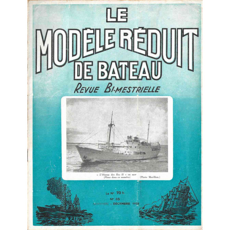 Couverture Modèle Réduit Bateau 85