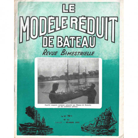 Couverture Modèle Réduit Bateau 86