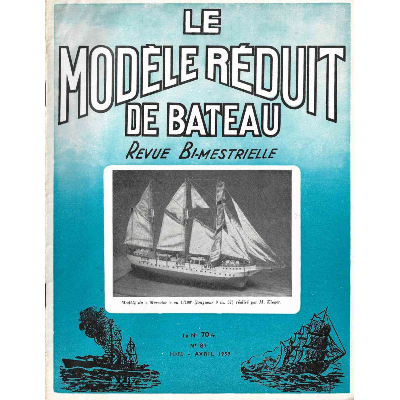 Couverture Modèle Réduit Bateau 87