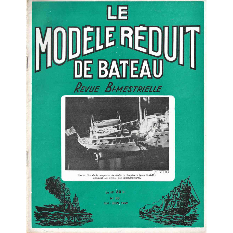 Couverture Modèle Réduit Bateau 88