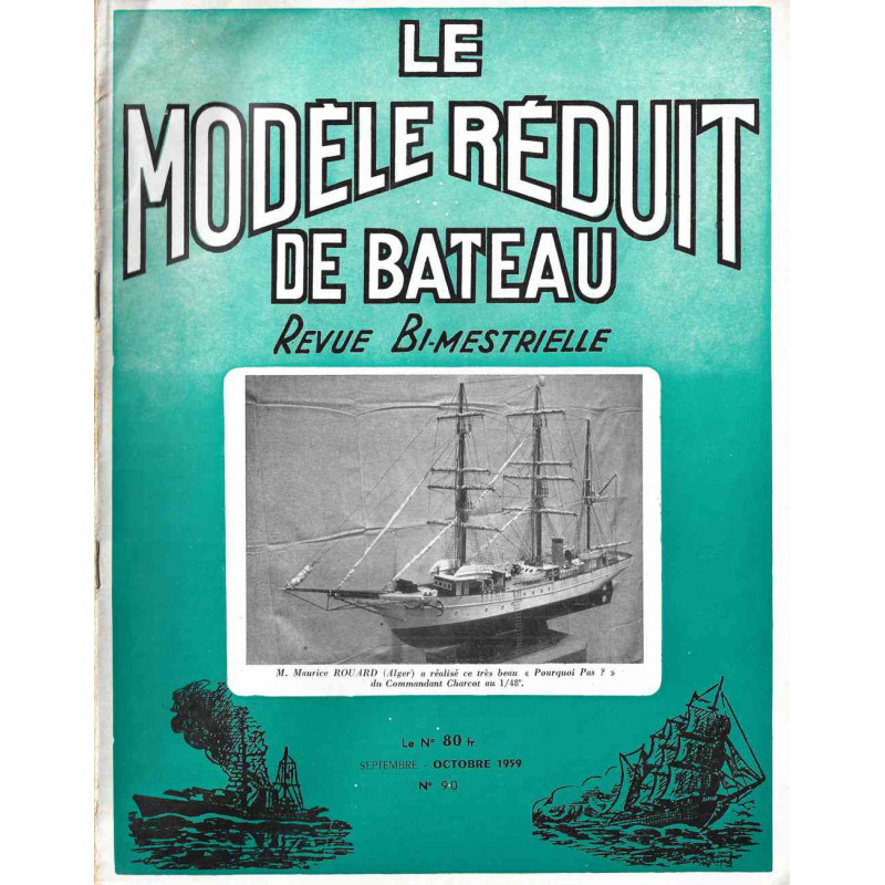 Couverture Modèle Réduit Bateau 90