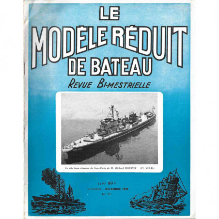 Couverture Modèle Réduit Bateau 91