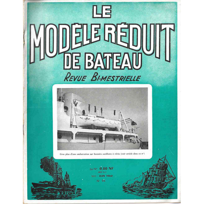 Couverture Modèle Réduit Bateau 94