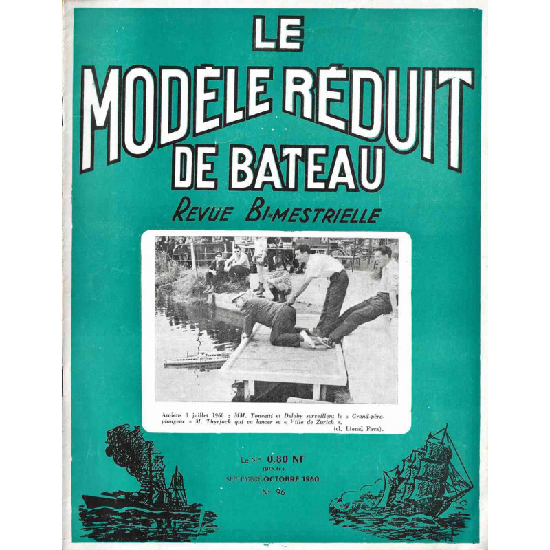 Couverture Modèle Réduit Bateau 96