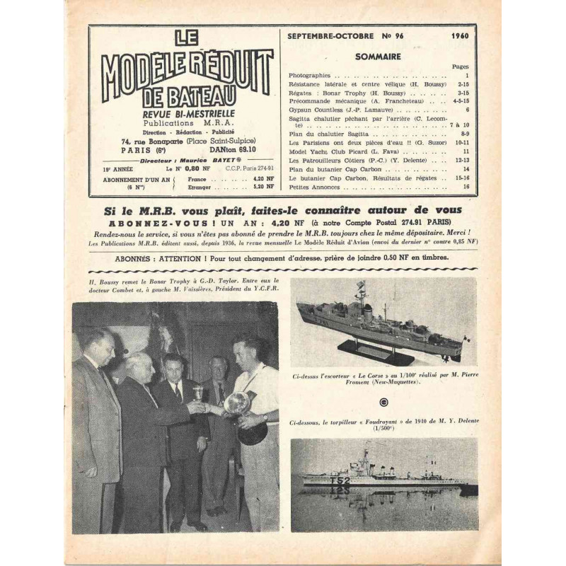 Sommaire Modèle Réduit Bateau 96