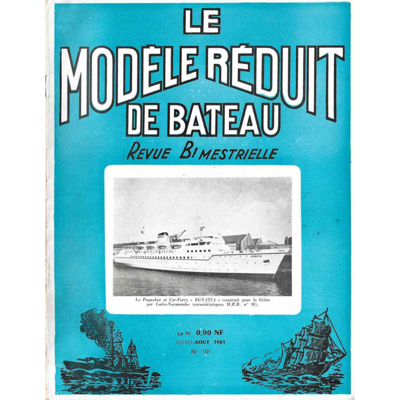 Couverture Modèle Réduit Bateau 101