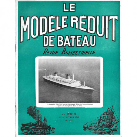 Couverture Modèle Réduit Bateau 104