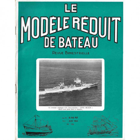 Couverture Modèle Réduit Bateau 106