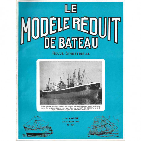 Couverture Modèle Réduit Bateau 107