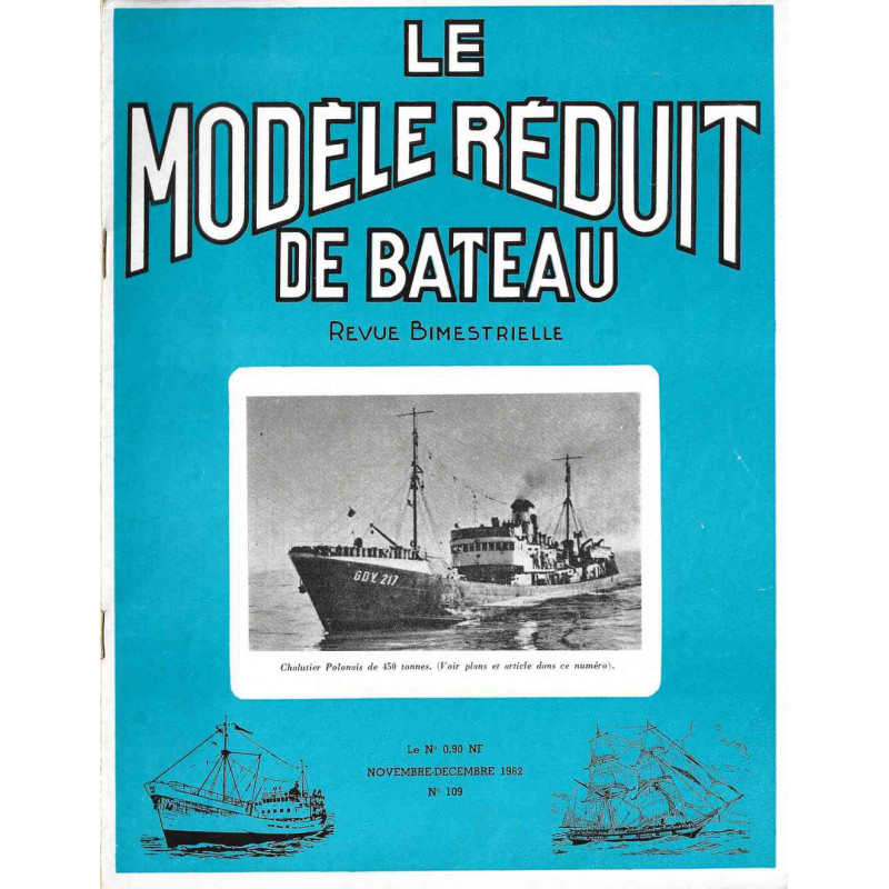 Couverture Modèle Réduit Bateau 109