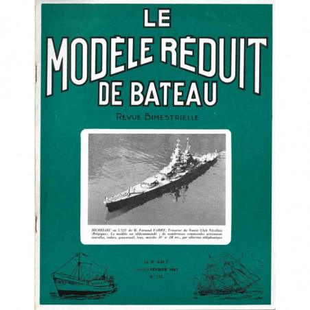Couverture Modèle Réduit Bateau 110