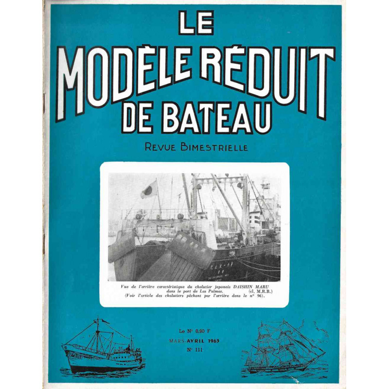 Couverture Modèle Réduit Bateau 111