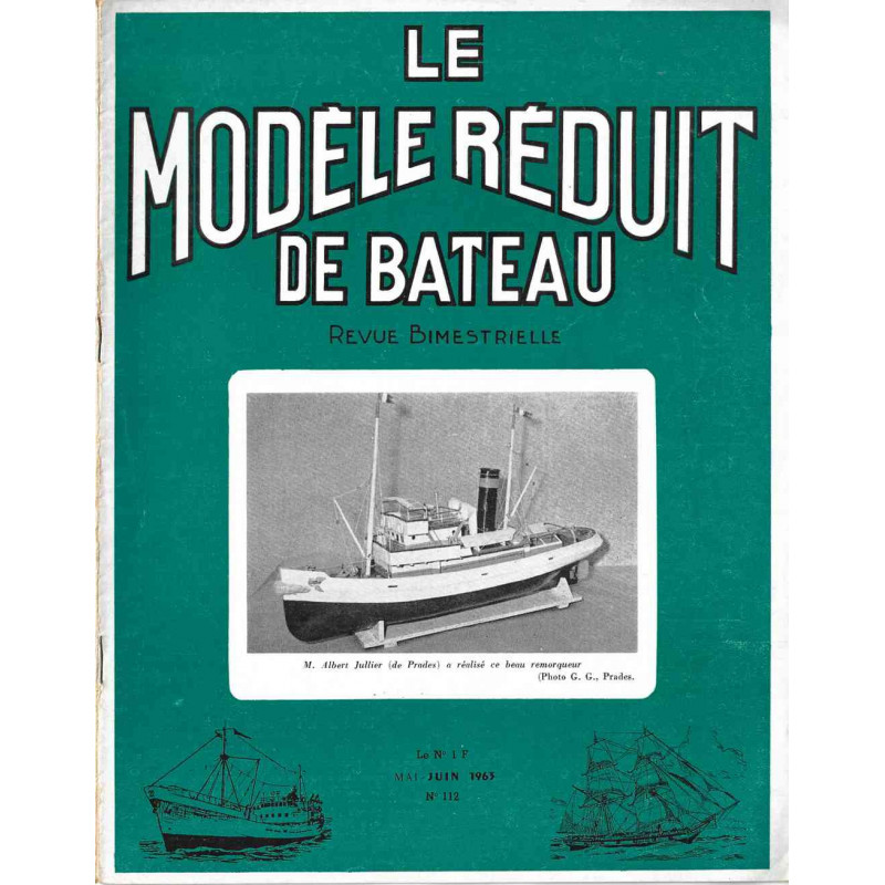 Couverture Modèle Réduit Bateau 112
