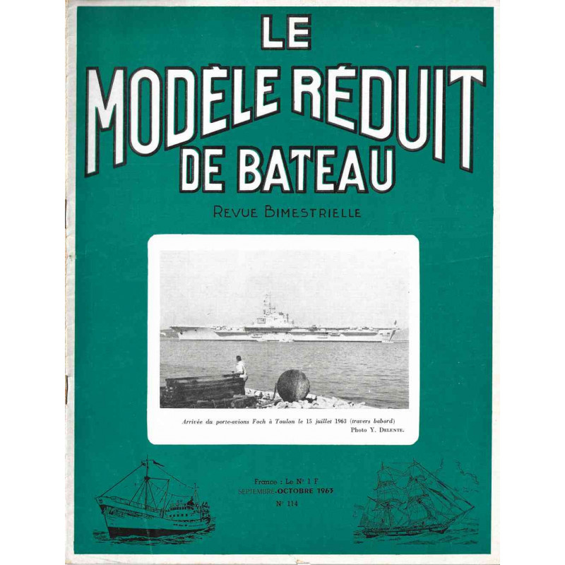 Couverture Modèle Réduit Bateau 114