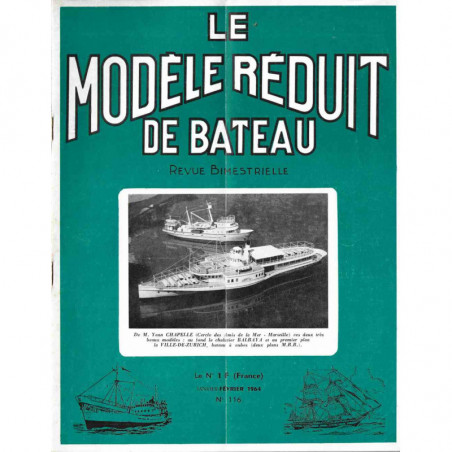 Couverture Modèle Réduit Bateau 116