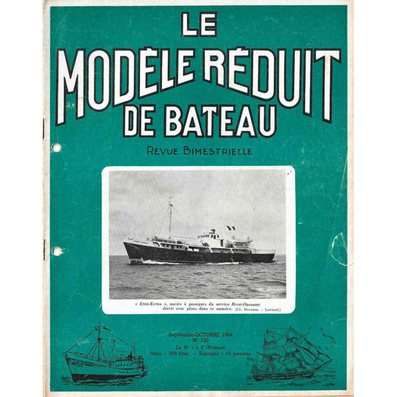 Couverture Modèle Réduit Bateau 120