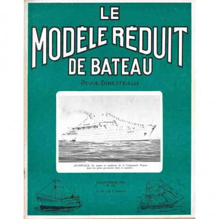 Couverture Modèle Réduit Bateau 122