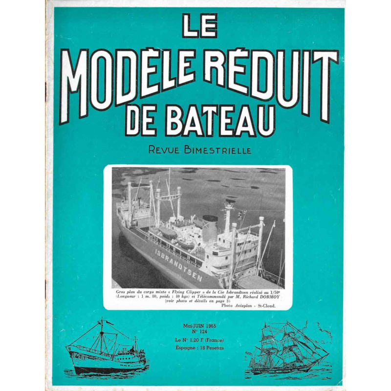 Couverture Modèle Réduit Bateau 124