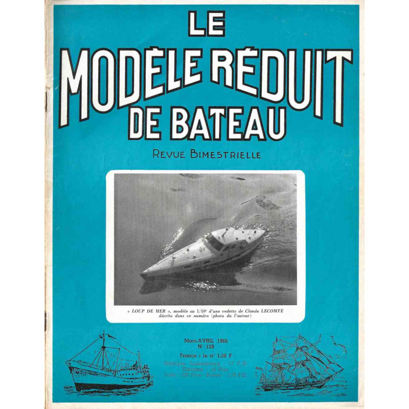 Couverture Modèle Réduit Bateau 129