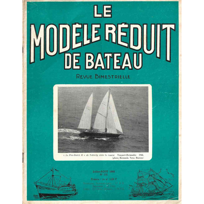 Couverture Modèle Réduit Bateau 131