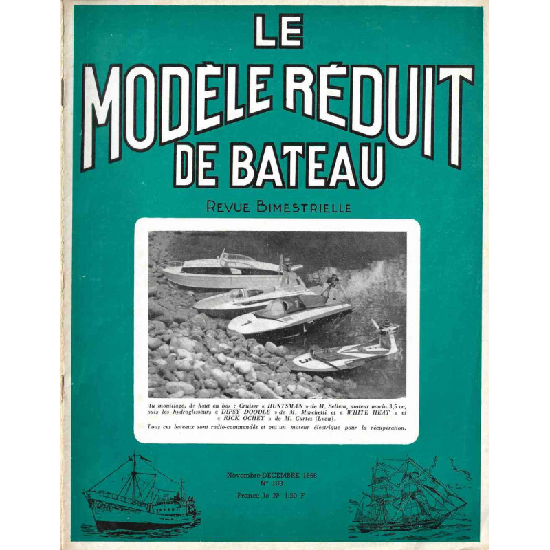 Couverture Modèle Réduit Bateau 133