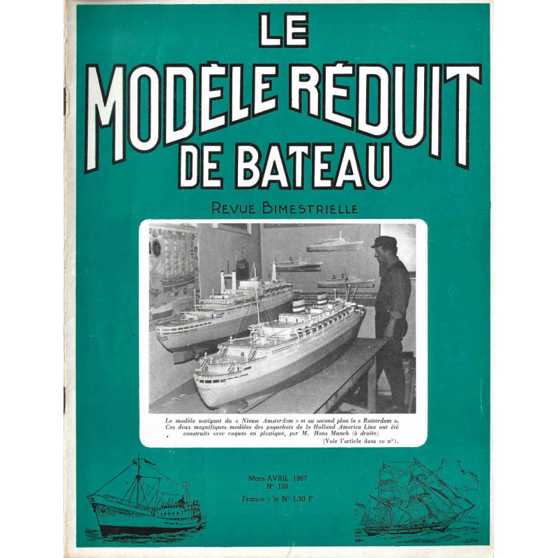 Couverture Modèle Réduit Bateau 135
