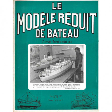 Couverture Modèle Réduit Bateau 135