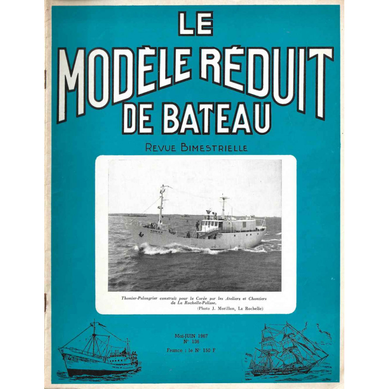 Couverture Modèle Réduit Bateau 136