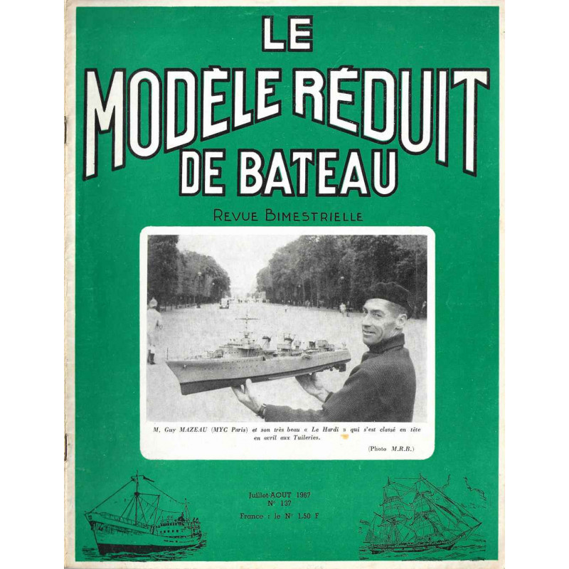 Couverture Modèle Réduit Bateau 137