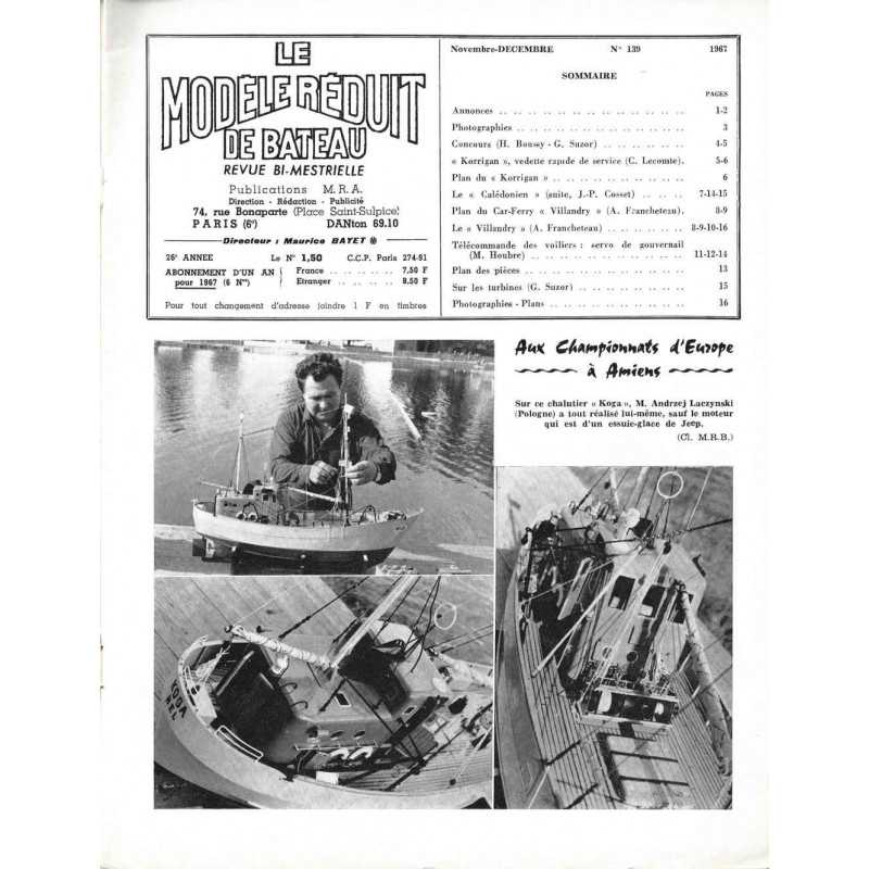 Sommaire Modèle Réduit Bateau 139