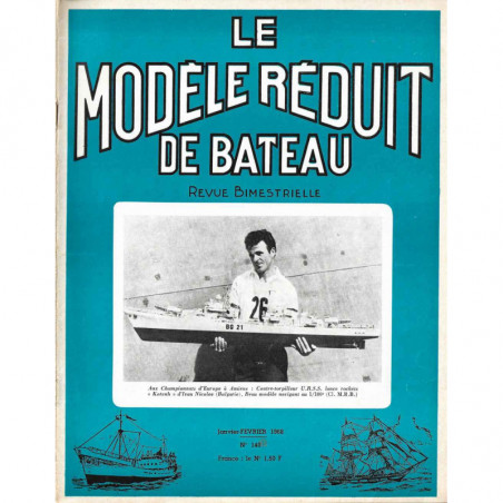 Couverture Modèle Réduit Bateau 140