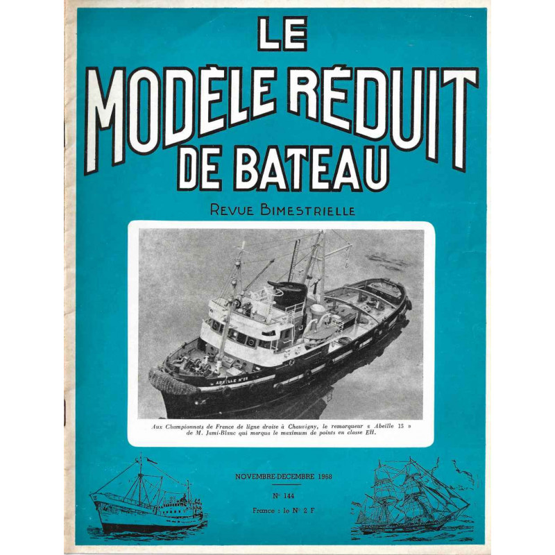 Couverture Modèle Réduit Bateau 144