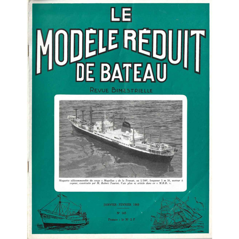Couverture Modèle Réduit Bateau 145