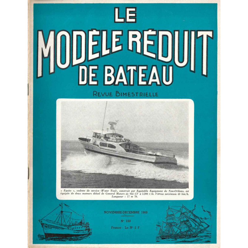 Couverture Modèle Réduit Bateau 150