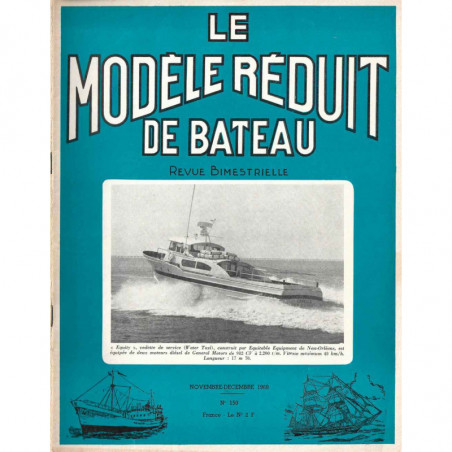 Couverture Modèle Réduit Bateau 150