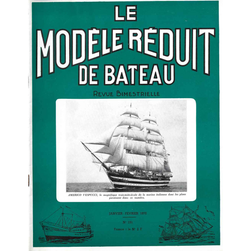 Couverture Modèle Réduit Bateau 151