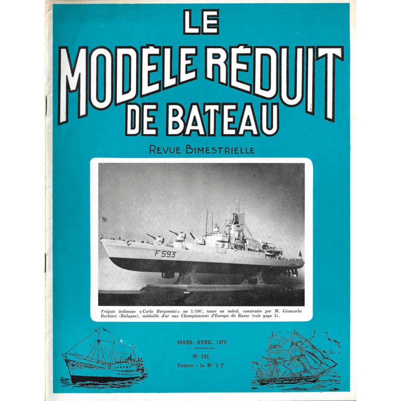 Couverture Modèle Réduit Bateau 152