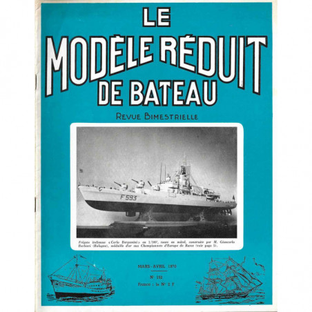 Couverture Modèle Réduit Bateau 152