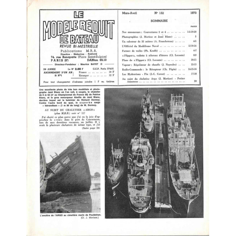 Sommaire Modèle Réduit Bateau 152