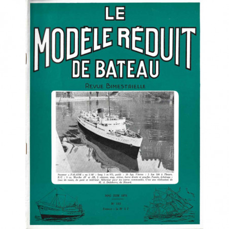 Couverture Modèle Réduit Bateau 153