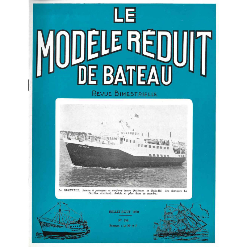 Couverture Modèle Réduit Bateau 154