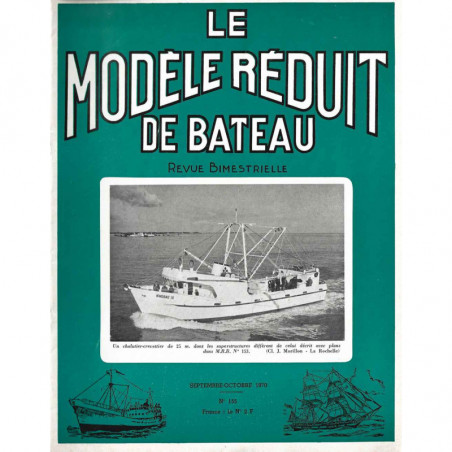 Couverture Modèle Réduit Bateau 155