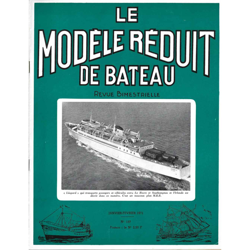 Couverture Modèle Réduit Bateau 157