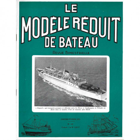 Couverture Modèle Réduit Bateau 157